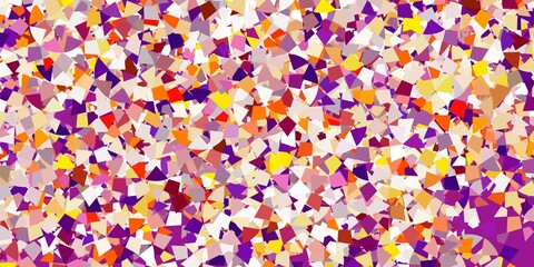 Light blue, green vector pattern with polygonal style.