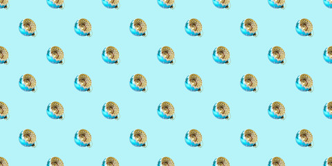 beautiful seamless pattern on New Year's theme with Christmas balls