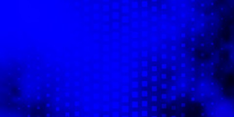 Fototapeta na wymiar Dark BLUE vector background in polygonal style.