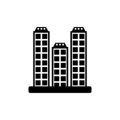 building icon vector symbol