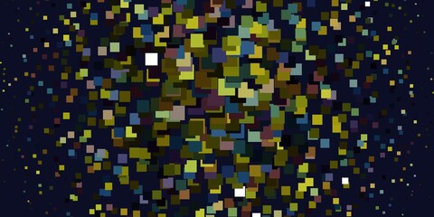 Light Multicolor vector pattern in square style.