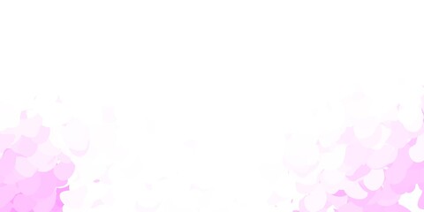 Light purple, pink vector template with abstract forms.
