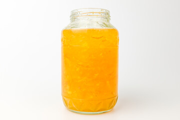 Citron tea on a white background