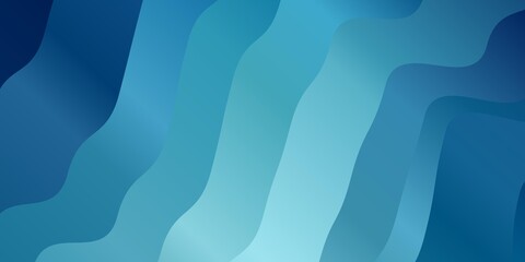 Light BLUE vector template with lines.