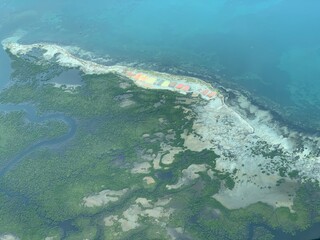 Landscape Ocean to Land