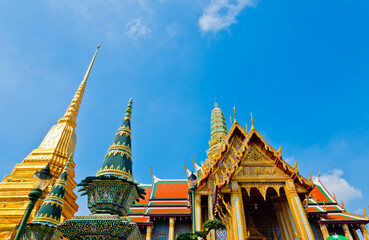 Fototapeta premium ワットプラケオ上部テラス