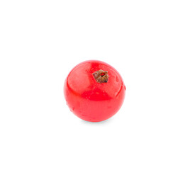 Red currant fruit an isolated on white background