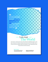 Travel Flyer Design Template