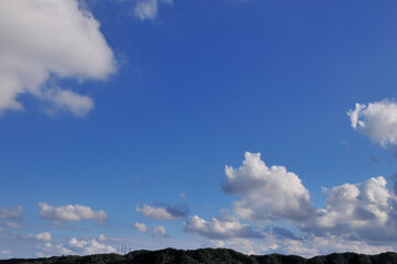 青空と白い雲