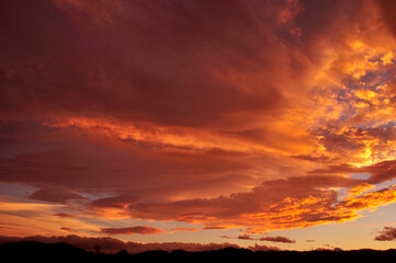夕焼け雲