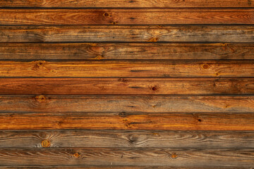 Fototapeta na wymiar the texture of an old wooden Board. The wall of an old house, sheathed in boards.