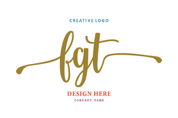 FGT lettering logo is simple, easy to understand and authoritative