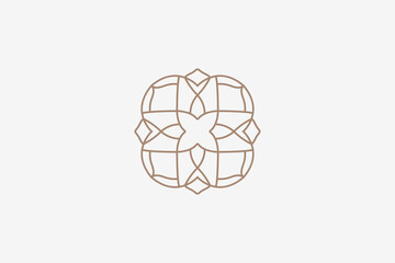 Obraz premium Business Logo Design. Company Vector Logo. Ornament Logo. Fashion Logo. Flower Symbol.