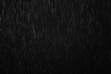 background for overlay black rain, abstract studio drops water drops bokeh - obrazy, fototapety, plakaty