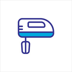 hand mixer icon vector design trendy