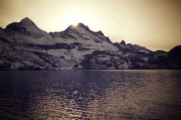 Lake in the spanish Pyrenees