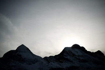 Sunset in the Pyrenees