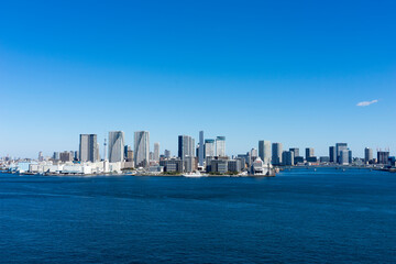 Fototapeta premium 東京晴海の新たな景観