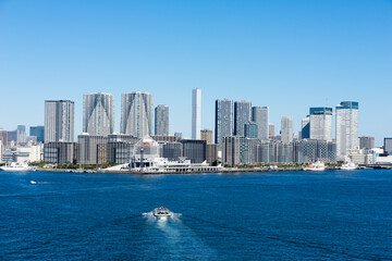 Fototapeta premium 東京晴海の新たな景観