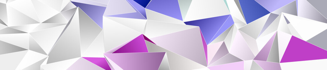 Fototapeta premium 3d Triangles, abstract background. Design wallpaper.
