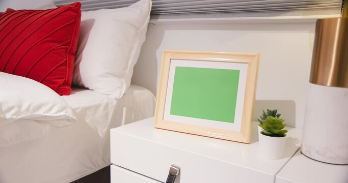 close up of photo frame