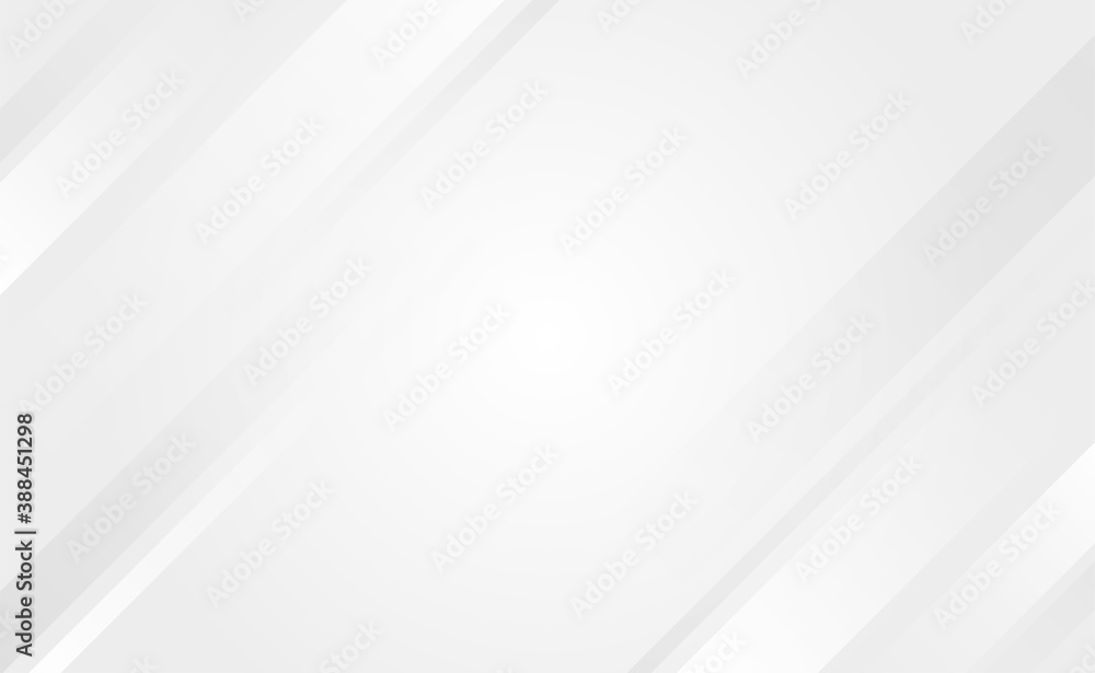 Wall mural gray and white oblique overlay lines geometry tech abstract subtle background vector illustration.