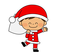 サンタになった子供1