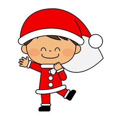 サンタになった子供 5 