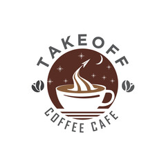 coffee cafe and restaurant logo designs for food street