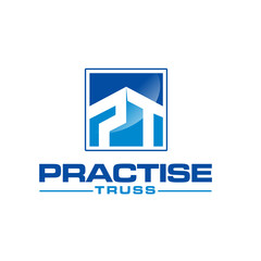 roof logo design simple modern for home service