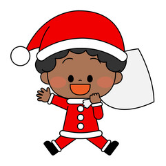 サンタになった子供8