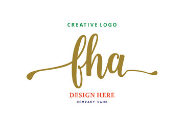 FHA lettering logo is simple, easy to understand and authoritative