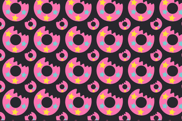 Unique Pattern Design. suitable for backgrounds and wallpapers