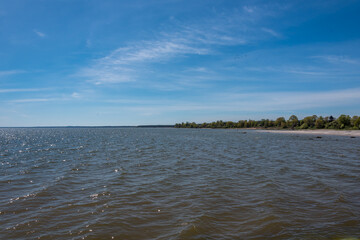 Baltic Sea Coast on a Sunny Day