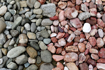 Abstract texture image of tiny stones.