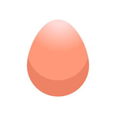 Egg cartoon vector illustration