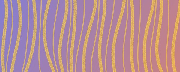 Fototapeta premium colored background with rough thick and thin lines