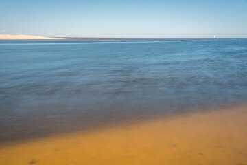 Long Exposure of a Baltic Sea Beach