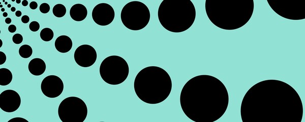 colored background with circles from small to large