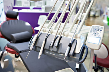 Dental unit with attachments