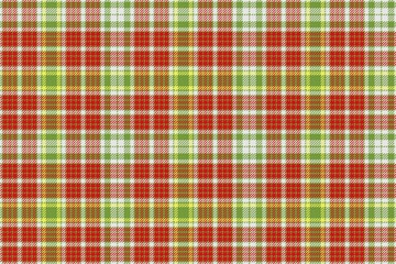 green, red, white christmas tartan traditional  ornament seamless pattern, textile texture from plaid, tablecloths, shirts, clothes, dresses, bedding, blankets