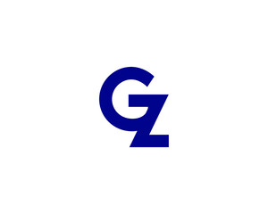 GZ ZG LETTER LOGO DESIGN VECTOR TEMPLATE. GZ ZG LOGO DESIGN.