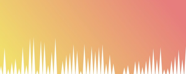 colored background with lines with sharp peaks