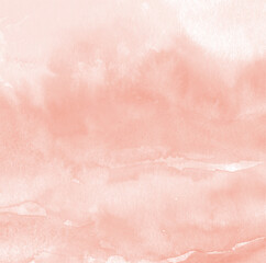 Obraz na płótnie Canvas Blush Pink Peach watercolor texture Gradient Ombre Invitation design