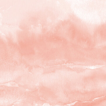 Blush Pink Peach watercolor texture Gradient Ombre Invitation design