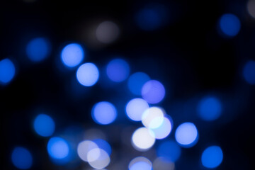 Bokeh and blur effect. Defocused. Christmas, New year and other holiday moods.