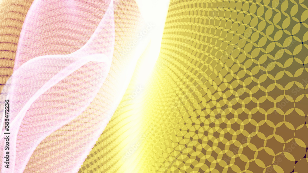 Poster abstract colored background created from dots