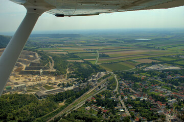 Flug über die wunderschöne Landschaft in Oesterreich 12.9.2020