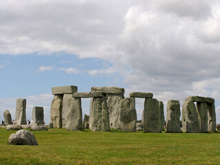 Wiltshire, United Kingdom. Stonehenge is one of the most landmarks in UK. It's a prehistoric monument, it consists of a ring of standing stones