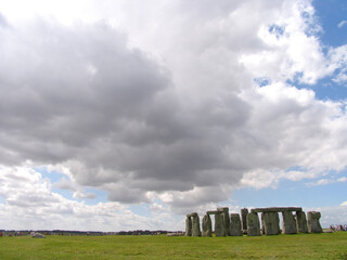 Wiltshire, United Kingdom. Stonehenge is one of the most landmarks in UK. It's a prehistoric...